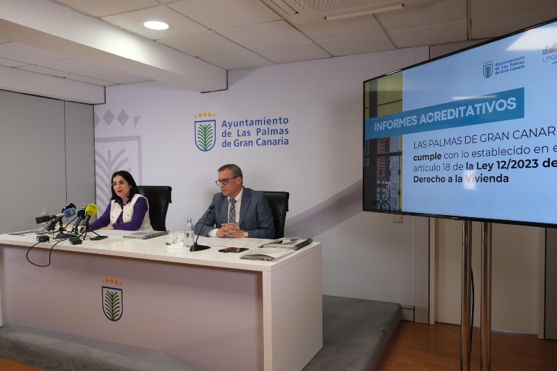 Darias presenta un informe técnico que acredita que Las Palmas de Gran Canaria puede declararse zona residencial tensionada
