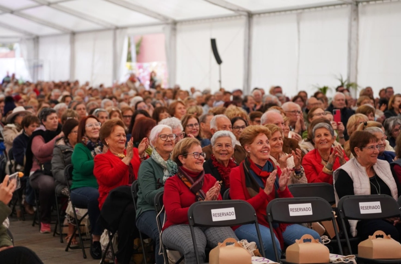 La Laguna homenajea a sus mayores con un encuentro multitudinario en Valle de Guerra
