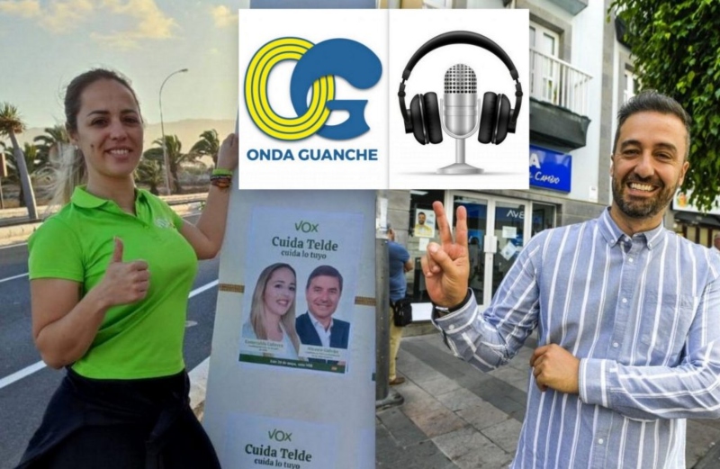 Ultimátum de Vox Telde al alcalde Juan Antonio Peña para que Gestel entregue las facturas anuales, en el programa «La hora de la verdad» de Onda Guanche
