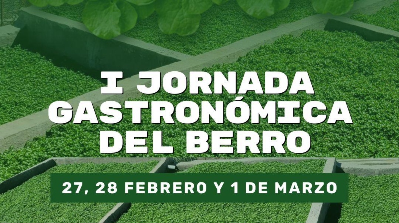 La zona comercial de Telde se prepara para recibir las Jornadas Gastronómicas del Berro