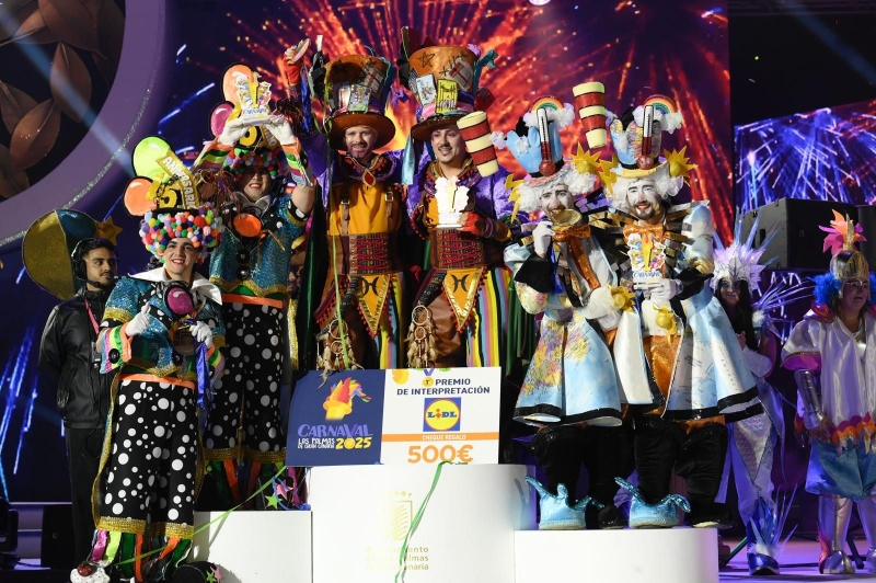 Los Legañosos ganan el Concurso de Murgas de Las Palmas de Gran Canaria 2025