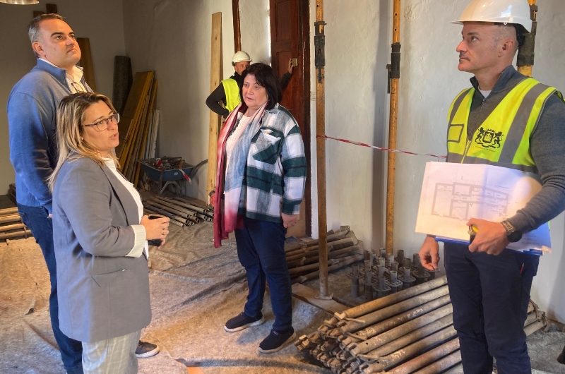 La futura Casa Taller del Calado y la Cochinilla avanza en su construcción
