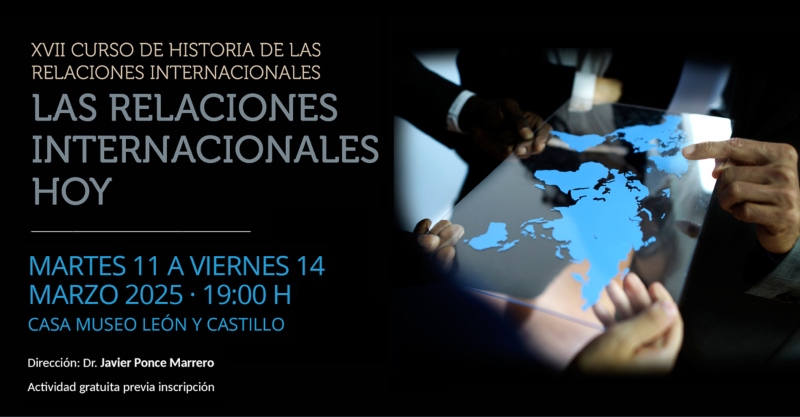 La Casa Museo León y Castillo repasa la situación política mundial, desde el segundo mandato de Trump al conflicto en Palestina
