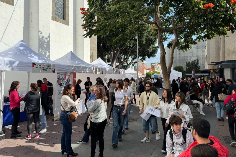 Telde acoge la Feria de Formación Profesional y Empleo