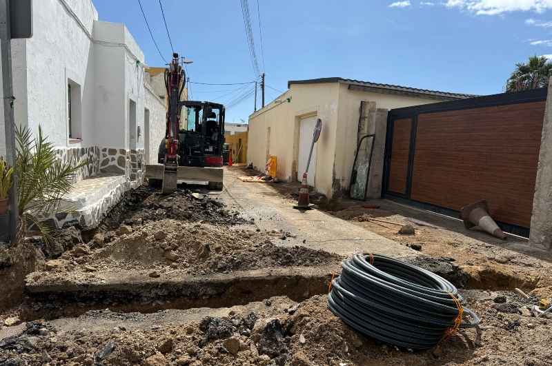 El Ayuntamiento de Arico inicia las obras de mejora en El Molino y La Degollada