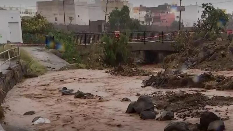 La falta de prevención propició el caos vivido el pasado lunes con las lluvias caídas en Telde