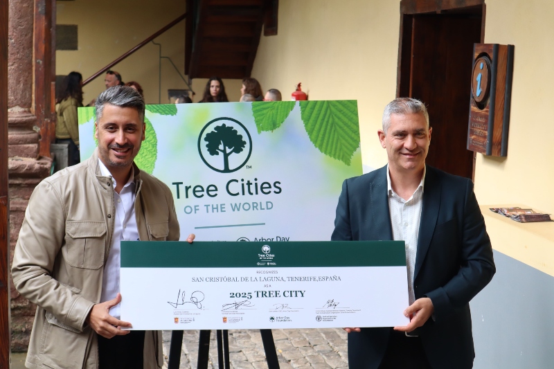 La Laguna, un pulmón verde con más de 2,3 millones de metros cuadrados de zonas ajardinadas y 25.500 árboles