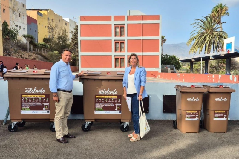 Telde recoge 75.660 kilos de biorresiduos en seis meses y alcanza las 231 entidades adheridas a la iniciativa del contenedor marrón