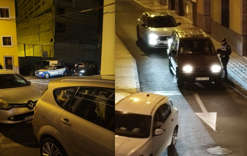 Malestar empresarial por un control de alcoholemia montado por la Policía Local de Telde dentro la zona de ocio y restauración de San Gregorio