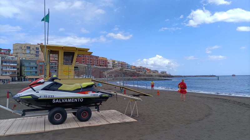 Telde amplía el horario del servicio de salvamento y socorrismo en sus playas más concurridas durante la Semana Santa