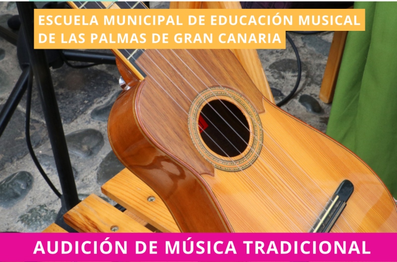 La Escuela Municipal de Educación Musical celebra un concierto dedicado a la música tradicional canaria