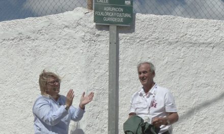 Ingenio rotula una calle en Carrizal a La AFC Guayadeque