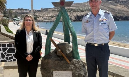 Arte e historia se unen en un homenaje al centenario del primer aterrizaje militar en Gando
