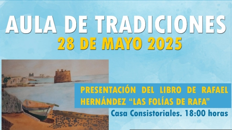 Rafael Hernández presenta en Telde su libro ‘Las Folías de Rafa’