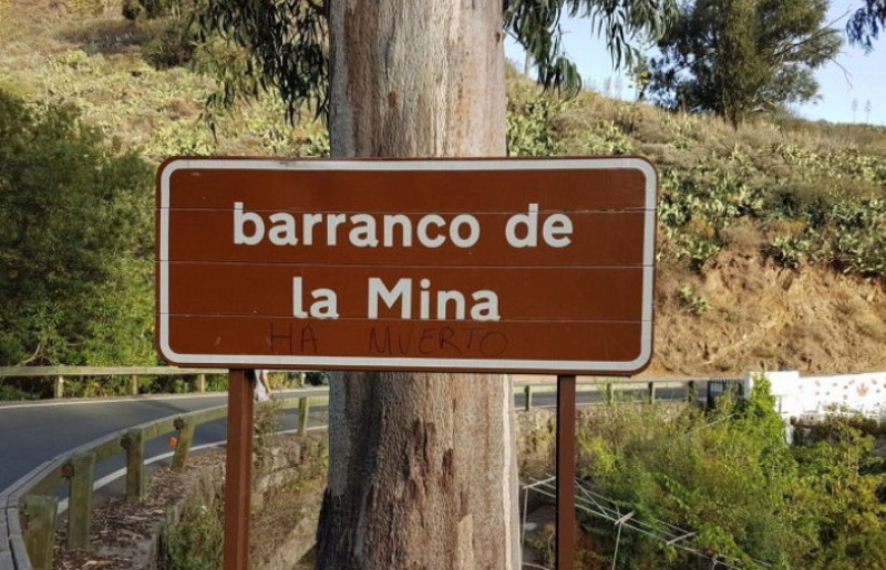 La justicia da la razón a Turcón-EeA en el Barranco de La Mina, por su denuncia de un supuesto delito de prevaricación