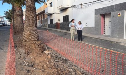 Se renueva la avenida principal debarrio de El Santísimo en Ingenio para mejorar la seguridad y el acceso al barrio