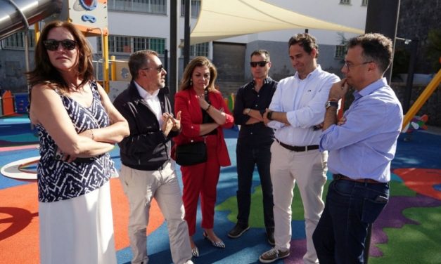 Santa Cruz inaugura dos parques infantiles con una inversión superior a los 336.000 euros