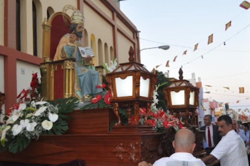 Domingo aciago para las fiestas en Telde: La procesión de San Pedro en El Ejido sin acompañamiento institucional