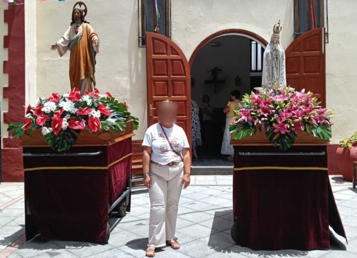 La Asociación de Vecinos “Las Naranjas “ de La Higuera Canaria acredita documentalmente que si había pedido a Tráfico el corte de la vía para la procesión