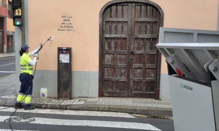 La Laguna refuerza la lucha contra los grafitis vandálicos, que suponen un coste anual de 100.000 euros