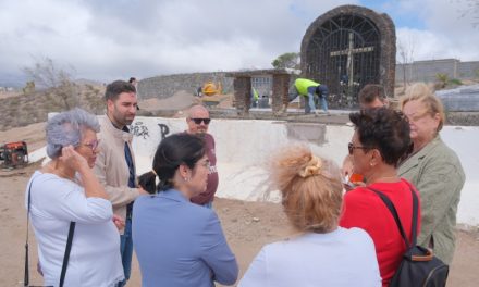 El Ayuntamiento de Las Palmas comienza los trabajos de mejora en el entorno del Mirador del Cristo en El Lasso