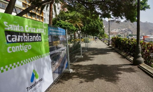 Santa Cruz inicia la obra de transformación del peatonal de la Avenida de Anaga
