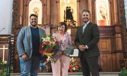 Rosa María Aguilar rinde tributo a la mujer campesina durante el pregón de las Fiestas de San Benito 2025