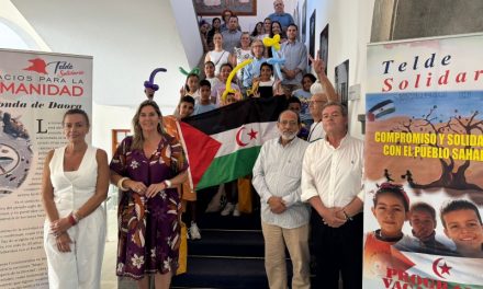 Telde da la bienvenida a los diez menores saharauis que disfrutan de unas ‘Vacaciones en paz’ 