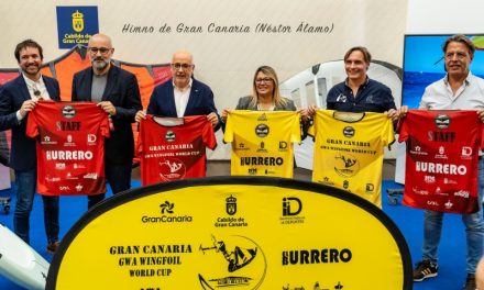 La Playa del Burrero sede mundial del Wingfoil del 5 al 8 de agosto