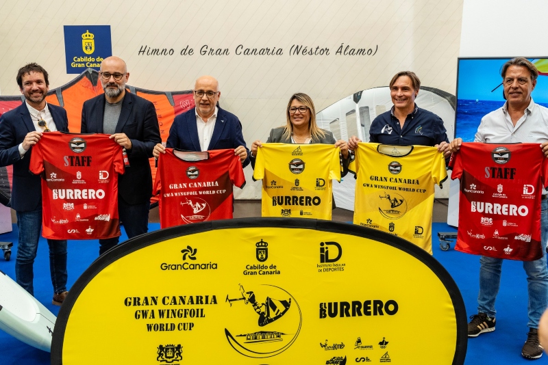 La Playa del Burrero sede mundial del Wingfoil del 5 al 8 de agosto