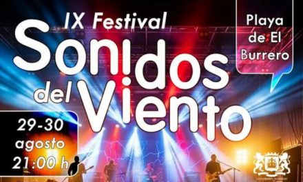La playa de El Burrero celebra la novena edición de su festival de verano ‘Sonidos del Viento’