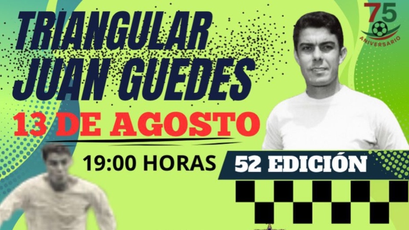 52ª edición del Triangular Juan Guedes este miércoles 13 de agosto