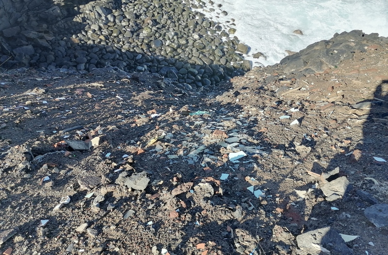 Unidas se puede pide reforzar el control de vertidos en la costa de La Laguna