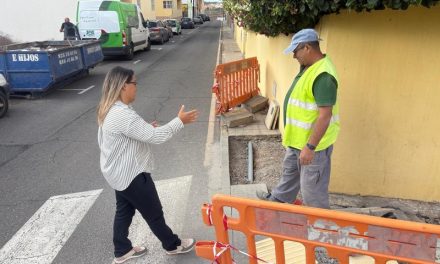  Ingenio rebaja las aceras para mejorar la accesibilidad 