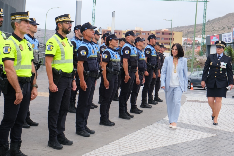 Darias destaca el papel de la Policía Local en un nuevo modelo de ciudad más próximo a la ciudadanía