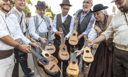 Cientos de timplistas anónimos toman Teror preludiando la 36º edición del Encuentro de Música Teresa de Bolívar