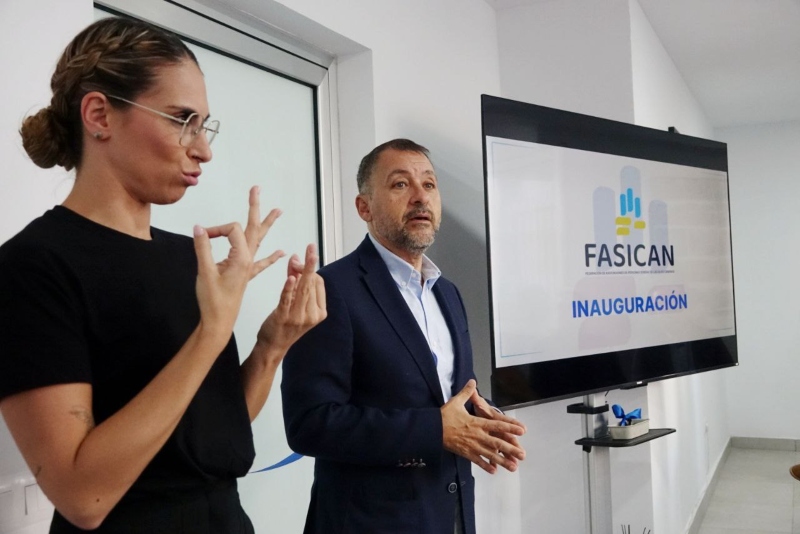 La Federación de Asociaciones de personas Sordas (Fasican) estrena su sede en Santa Cruz