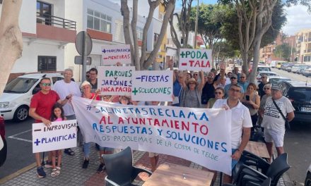 Nueva Canarias reitera su apoyo a las reivindicaciones vecinales de la costa de Telde y exige compromiso al gobierno