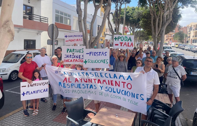 Nueva Canarias reitera su apoyo a las reivindicaciones vecinales de la costa de Telde y exige compromiso al gobierno