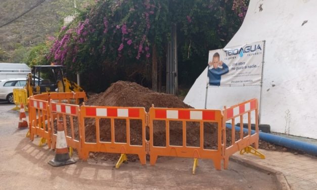 El Ayuntamiento y Teidagua acometen la renovación de la red de abastecimiento para Bajamar y Punta del Hidalgo