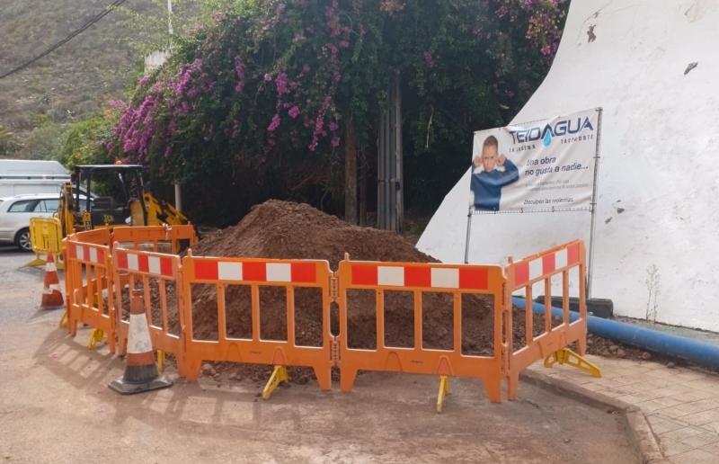 El Ayuntamiento y Teidagua acometen la renovación de la red de abastecimiento para Bajamar y Punta del Hidalgo