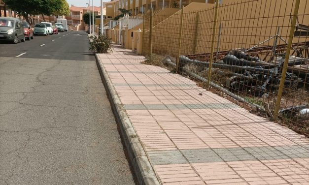 La Concejalía de Limpieza de Telde atiende las demandas de los vecinos de  la calle Alcaravanal en San Antonio