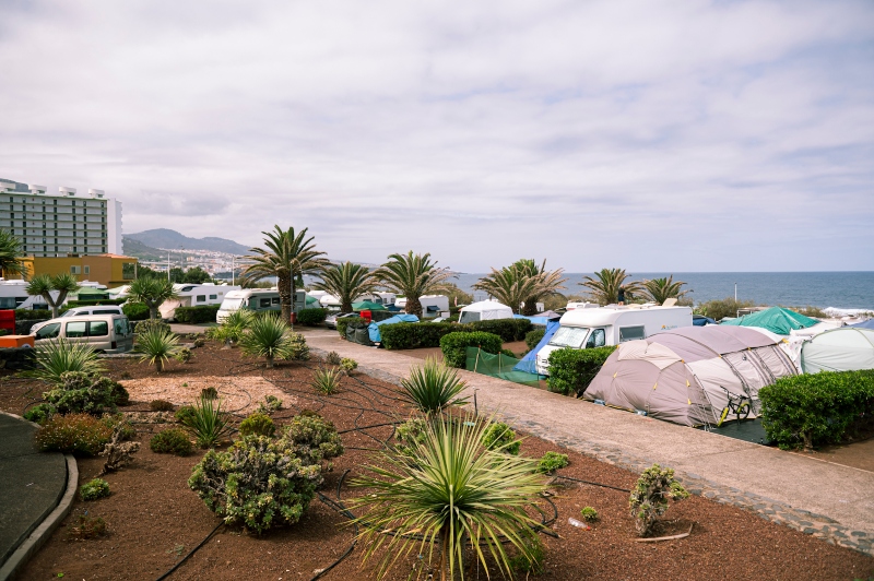 La Laguna reabre el camping de Punta del Hidalgo con un nuevo sistema de gestión que permitirá su uso diario 