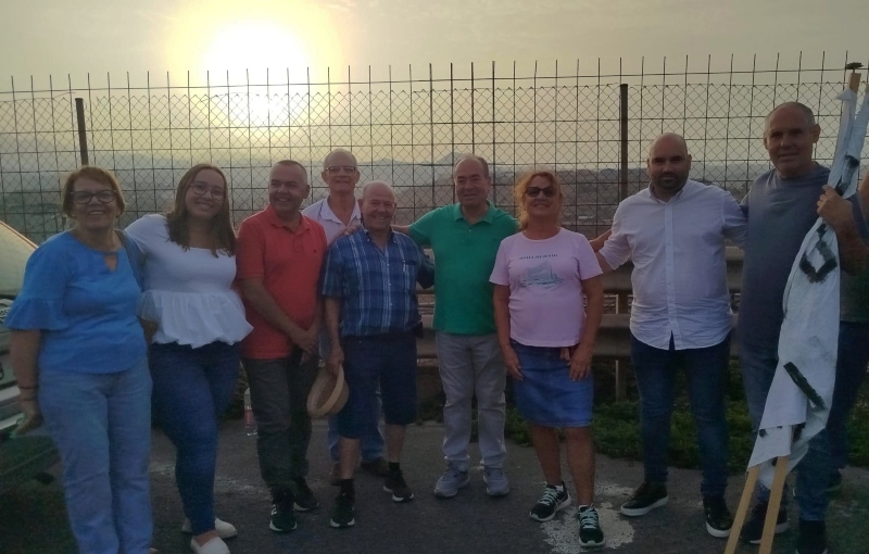 Nueva Canarias Telde muestra su apoyo a los vecinos del barrio de La Pardilla