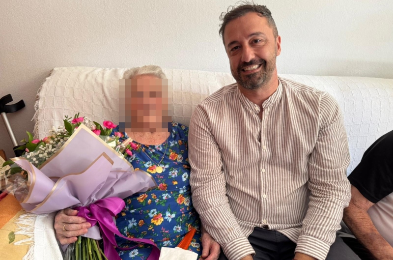 Se adelanta a los 99 años la entrega de ramos a los ciudadanos centenarios de Telde