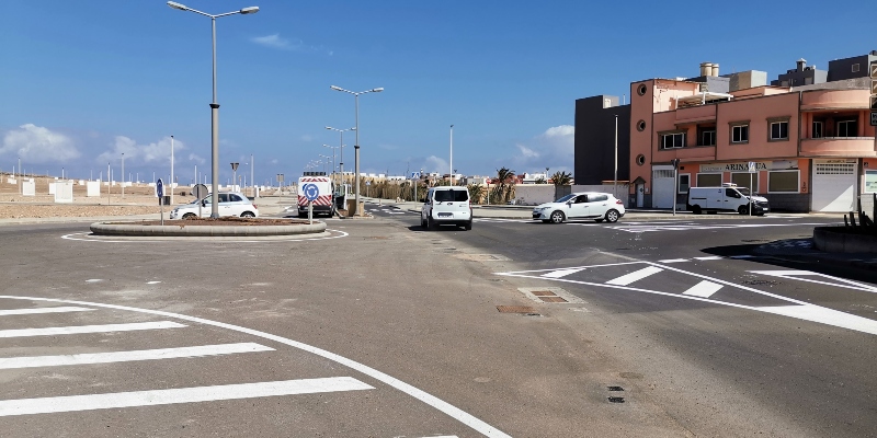 El Paseo del Faro (Agüimes) se abre al tráfico tras la finalización de las obras de mejora