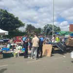 La Guardia Civil realiza una intervención con el apoyo de la Policía Local de Telde en el Mercadillo de Jinámar