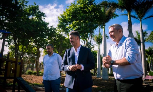 El Parque de Los Andenes en La Laguna se transforma en un espacio más verde, accesible y familiar tras su rehabilitación integral