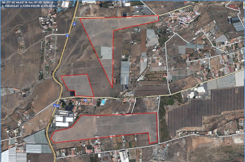 Turcón denuncia la dejación de funciones de la Dirección General de Energía y rechaza la macroinstalación fotovoltaica de ENEL en Jeréz (Telde)