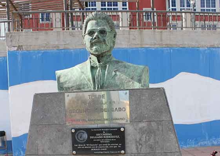 Nueva Canarias Telde rinde homenaje a Secundino Delgado en el 155.º aniversario de su nacimiento